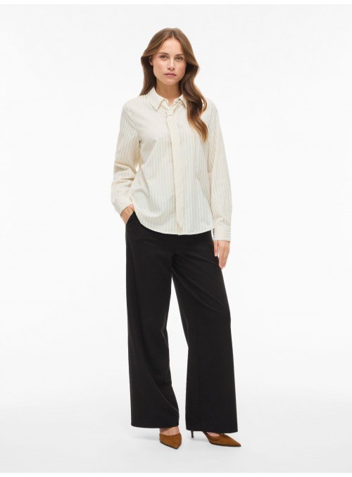 Blusa Vila, con corbata al tono.14114753 Vifija