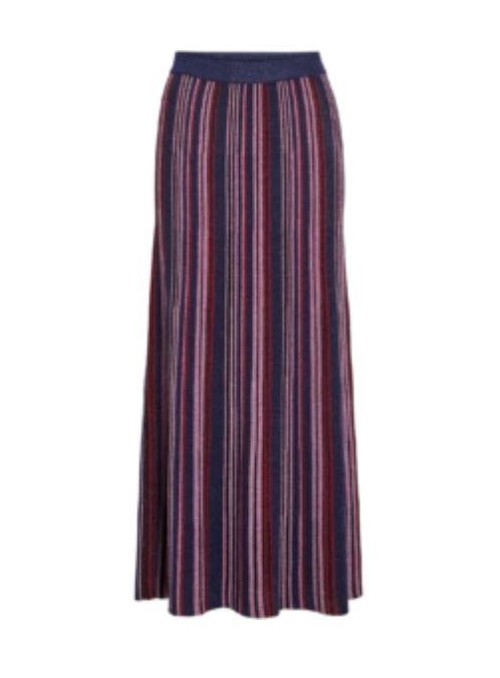 Falda Vila, de punto con brillo. 14110742 Vimelvina