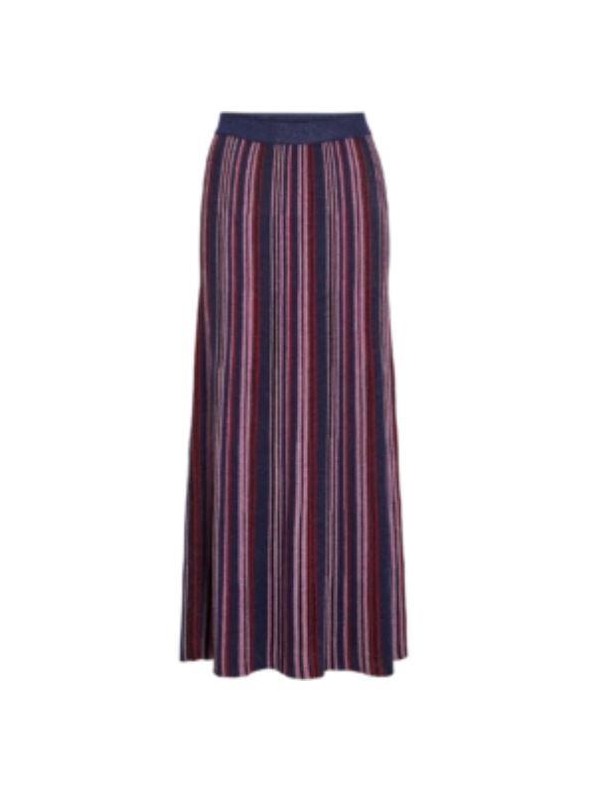 Falda Vila, de punto con brillo. 14110742 Vimelvina