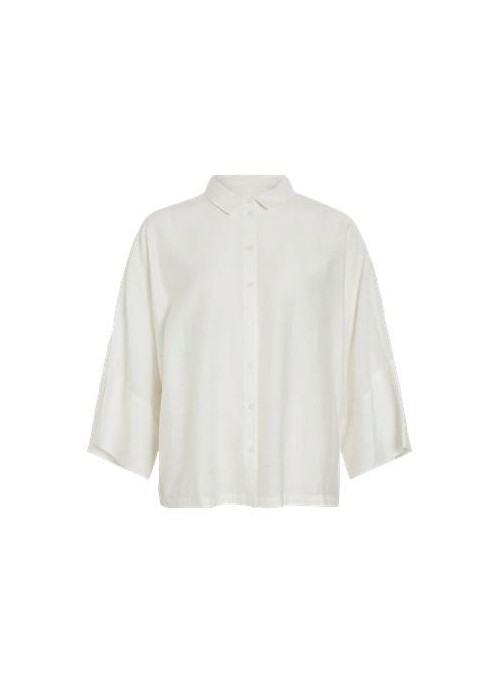 Blusa Vila, camisera en blanco. 14114538 Visara