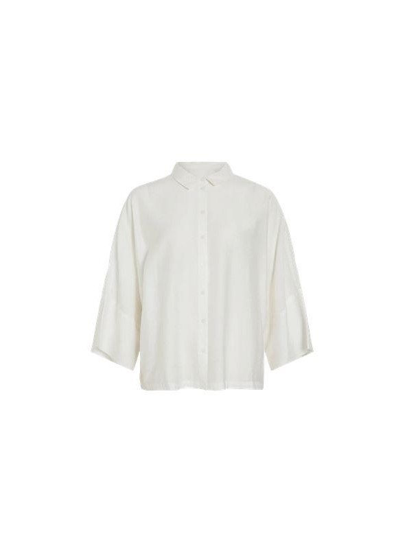 Blusa Vila, camisera en blanco. 14114538 Visara