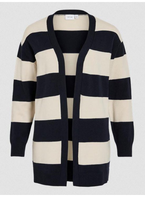 Rebeca Vila, de rayas en marino y beige. 14113216 Vipolly