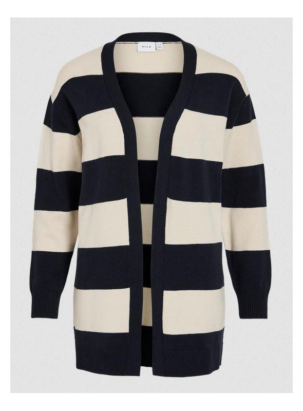 Rebeca Vila, de rayas en marino y beige. 14113216 Vipolly