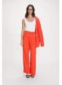 Pantalón Grace & Mila, de sastreria en color amapola. Pierre