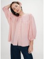 Blusa Grace & Mila, de tejido con textura. Vanille