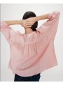 Blusa Grace & Mila, de tejido con textura. Vanille