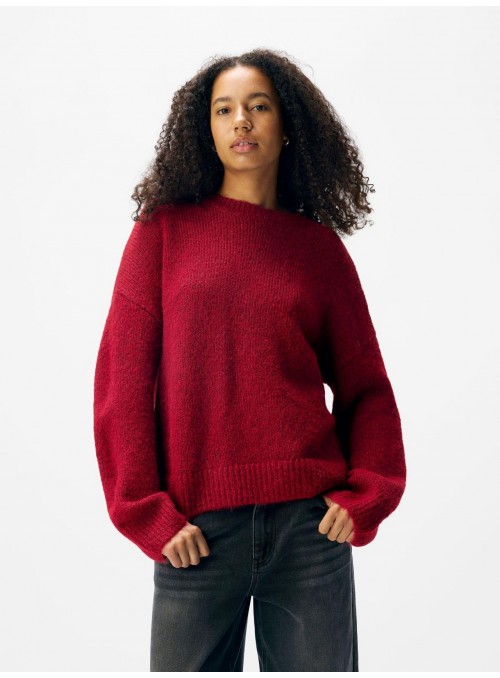 Sueter Object, de punto en burdeos. 23046258 Objsaggia