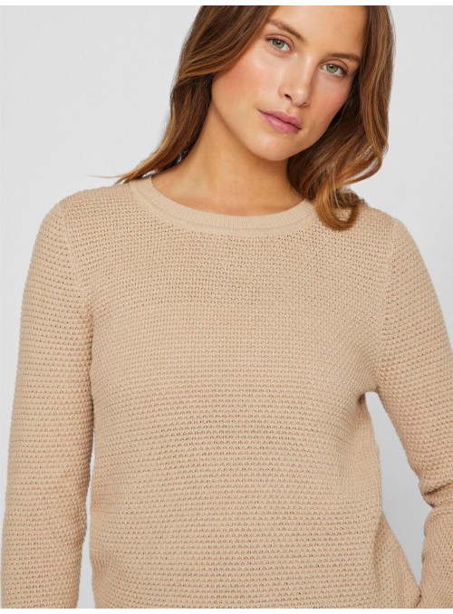 Sueter Vila, de algodòn con textura 14082767 Vidalo