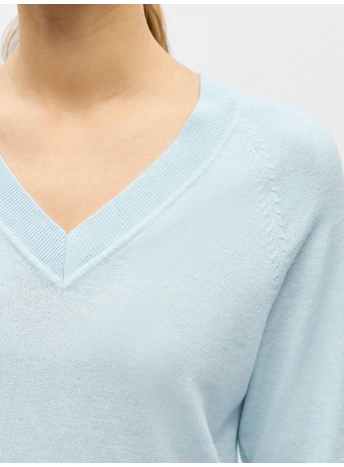 Sueter Vila, manga corta y escote en pico. 23045806 Objthess