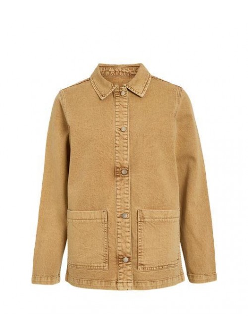 Chaqueta Vila, vaquera de color mostaza. 14112478 Vijaf