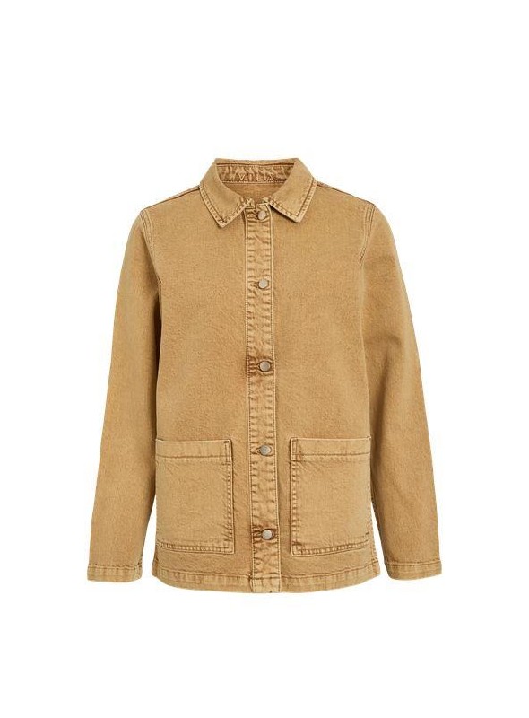 Chaqueta Vila, vaquera de color mostaza. 14112478 Vijaf
