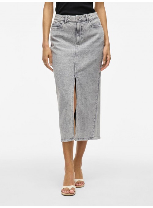 Falda Vila, tejido denim. 14099736 Vijaf