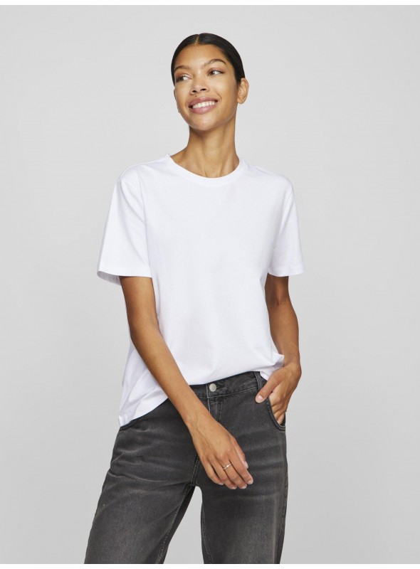 Camiseta Vila, básica de algodón. 14103448 Vinora