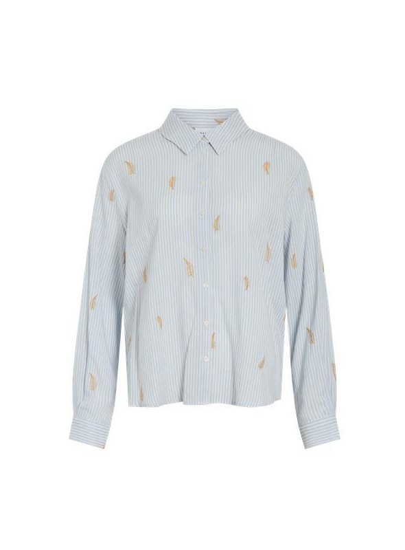 Blusa Vila, camisera con bordados. 14113131 Vimatinda