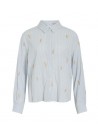 Blusa Vila, camisera con bordados. 14113131 Vimatinda