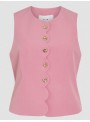Chaleco Vila, de vestir en rosa. 14115310 Viiris