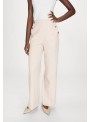 Pantalón Grace & Mila, con botones en beige. Valigny