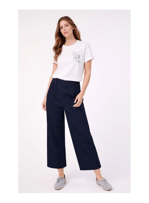 Pantalòn Dolores Promesas, de pierna ancha, Katherine