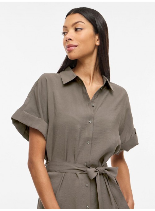 Vestido Vila, de tencell. 14111774 Vihula