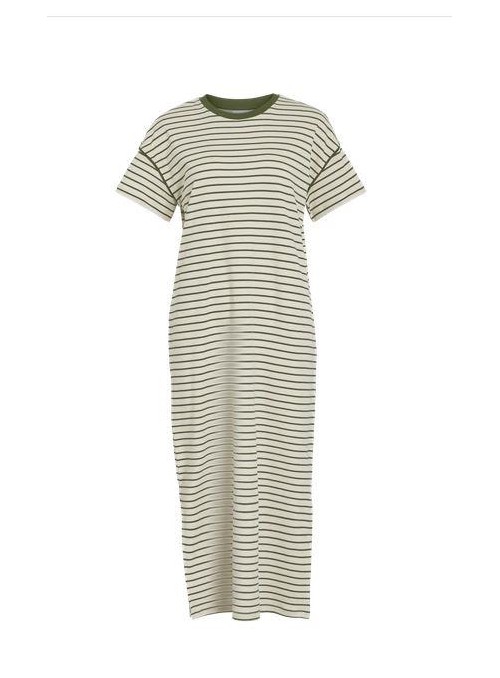 Vestido Vila, de algodòn con rayas, 14112254 Visinny