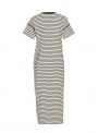Vestido Vila, de algodòn con rayas, 14112254 Visinny