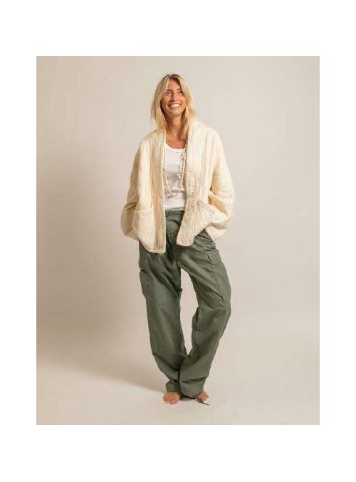 Kimono Aokianos, acolchado liso. Chicago1