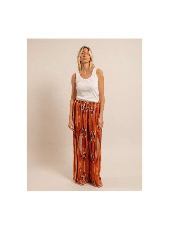 PAntalòn Apkianos, de viscosa estampada Phoenix2