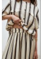 Falda Suncoo, de viscosa con lino. Fidji