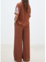 Pantalòn Suncoo, de viscosa estampada. Joan