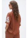 Blusa Suncoo, de viscosa estampada. Loelie