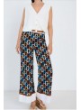 Pantalòn Skatie de algodón estampado. S05P156