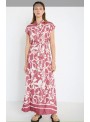Vestido Skatie, de viscosa estampada- S102V02