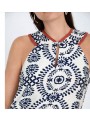Vestido Skatie, estampado de tirantes. S102V07