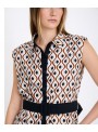 Vestido Skatie, estampado retro. S115V03