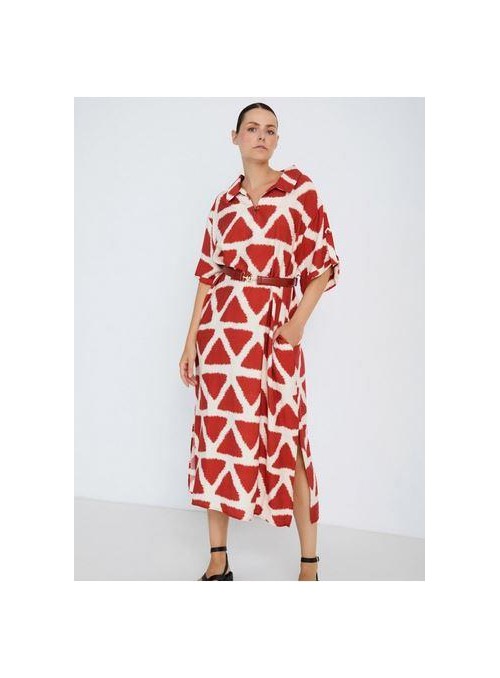 Vestido Skatie, de viscosa estampada. S115V04