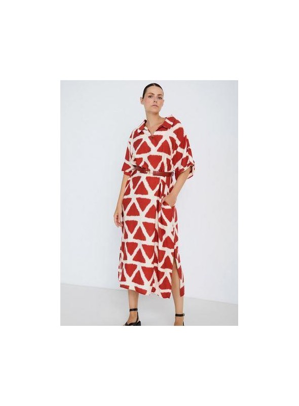 Vestido Skatie, de viscosa estampada. S115V04