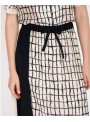 Falda Skatie, de gasa estampada. S05F62