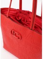 Shoper Lola Casademunt, en color coral. LS2604030
