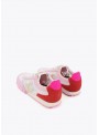 Sneaker Lola Casademunt, con tonos de rosa. LS2605061