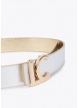 Cinturòn Lola Casademunt, reversible en colores metalizados. LS2606016