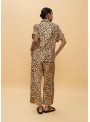 Pantalòn Lola Casademunt, de animal print. LS2614007