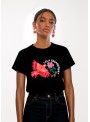 Camiseta Lola Casasdemunt, con bordado de colores. LS2615030