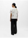 Camiseta Object, blanca con bordados. 23048765 Objlunai