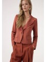Blazer Dolores Promesas, en color caldera. 07602
