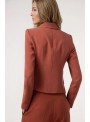 Blazer Dolores Promesas, en color caldera. 07602
