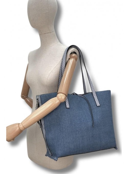 Bolso Martina K, rebersible en espiga. 25058