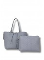 Bolso Martina K, rebersible en espiga. 25058