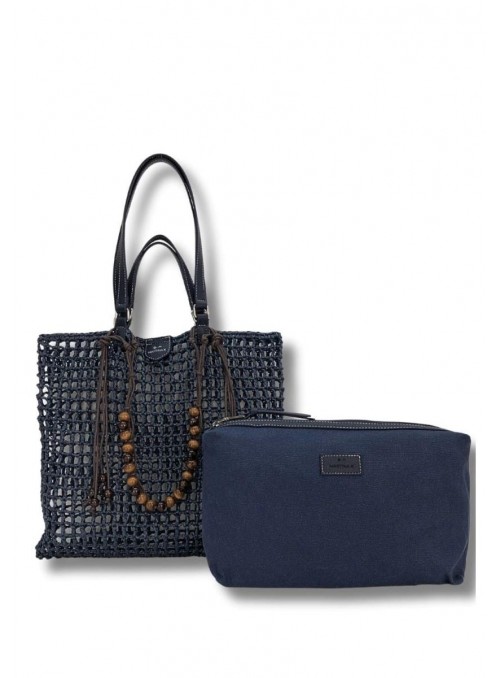 Bolso Martina K, de rafia calada.25263