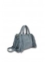 Bolso Martina K, de serraje con flecos. 6235