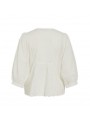 Blusa Vila, de algodòn con bordados. 14114371 Vimariga